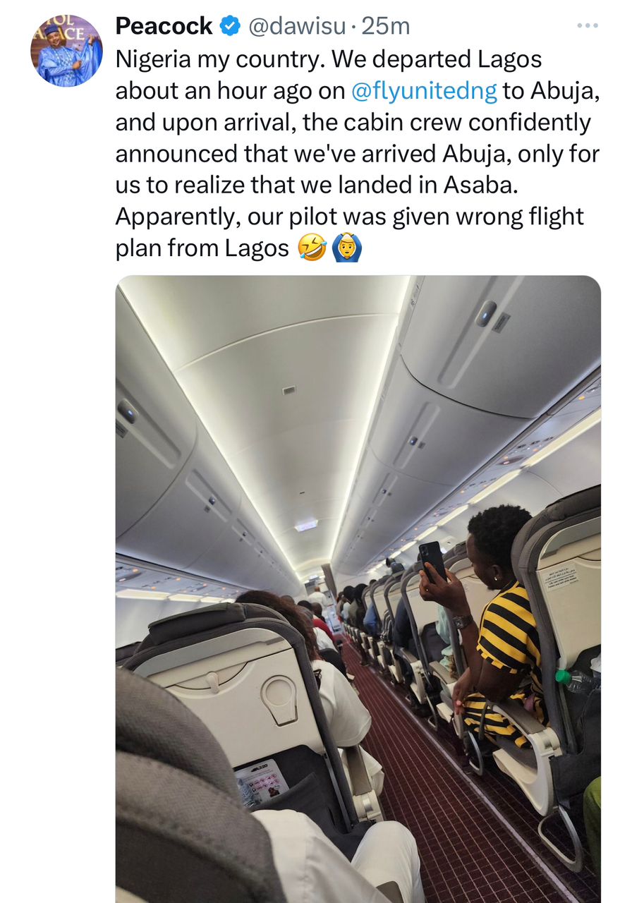 Passengers in shock after their flight heading for Abuja mistakenly landed in Asaba
