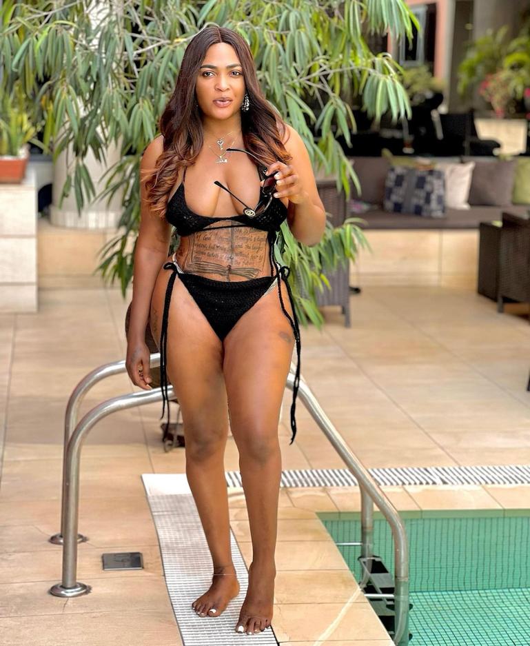 Relationship expert, Blessing ?CEO? Okoro flaunts her body in sexy bikini photos