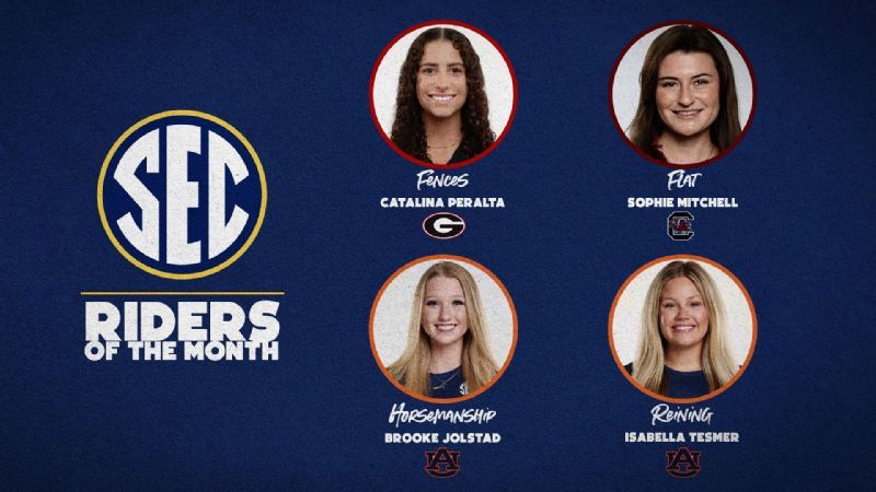 SEC Equestrian Rider of the Month: October