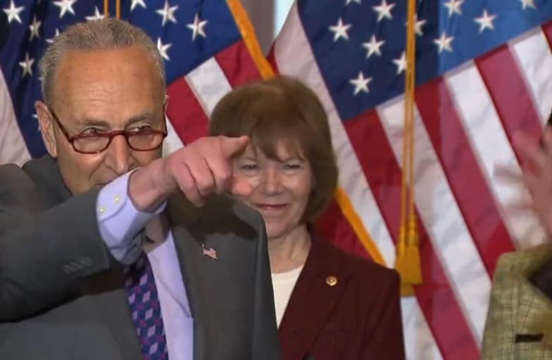 Chuck Schumer is fine with people protesting SCOTUS justices