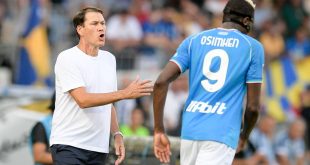 ‘I focus on who can play’ — Napoli coach not thinking about injured Osimhen