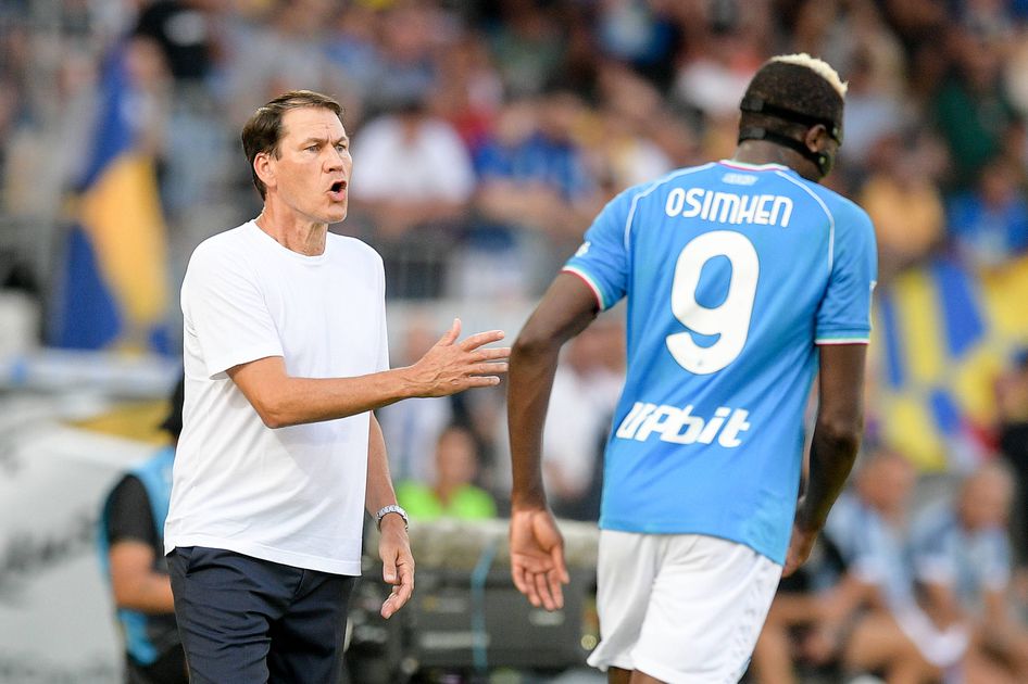 ‘I focus on who can play’ — Napoli coach not thinking about injured Osimhen