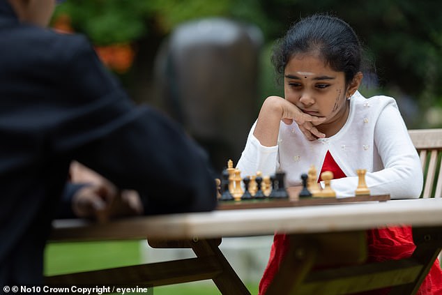 8-year-old schoolgirl wins best female player at European chess championships after beating a master 30 years�older�than�her