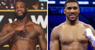 Anthony Joshua and Deontay Wilder 'agree two-fight deal to face each other' in 2024