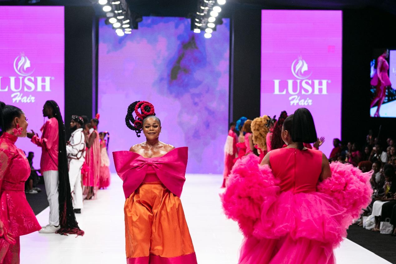 Beyond The Runway: Lush Hair Steals The Spotlight At Lagos Fashion Week