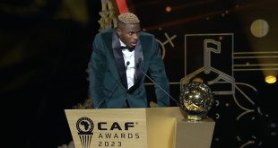 #CAFAwards2023: Victor Osimhen wins African Footballer of the Year for Men category