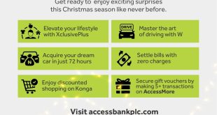 Christmas: Access Bank unveils season of Rewards to excite Customers
