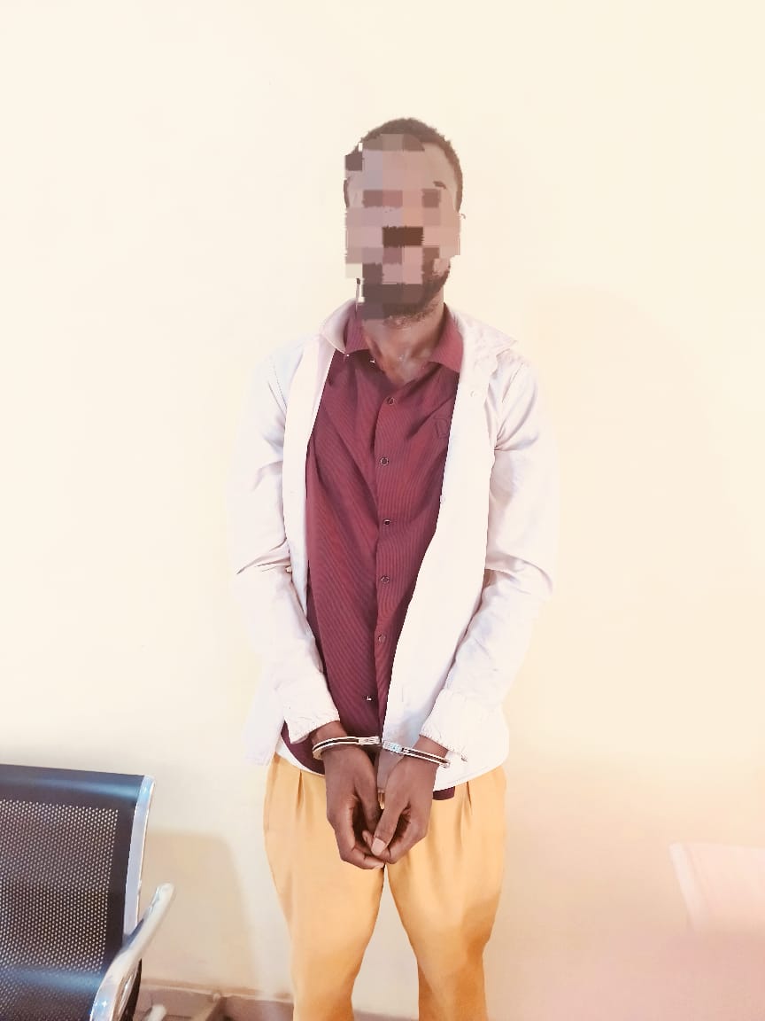 Enugu arrest male suspect for faking and using popular philanthropist