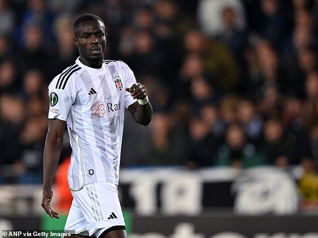 Ex-Man.United defender, Eric Bailly banished from Besiktas just 98 days after joining