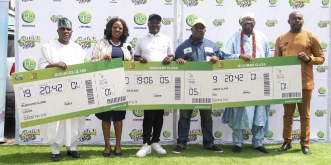 Festival of Joy: Glo gives out biz class tickets to premium customers