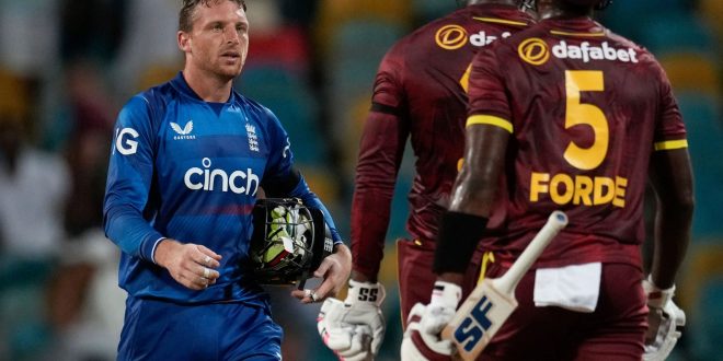 Forde, Carty take West Indies to ODI series win over England