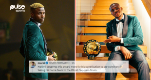 Hakimi deserves the award: Osimhen responds to internet troll disputing his CAF POTY