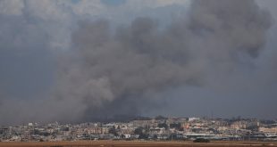 Israel strikes targets across the Gaza Strip.