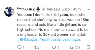 Laura telling Iyabo to STFU and sit down was prime television, pained the NURTW chairwoman so bad - Nigerians come for Iyabo Ojo after she tried att@cking a pregnant Laura Ikeji