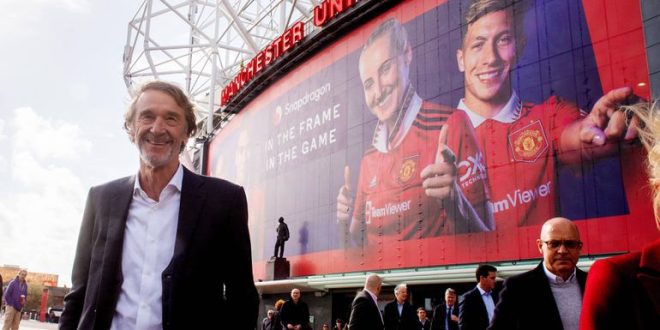 Manchester United confirm sale of 25% of club shares to Sir Jim Ratcliffe