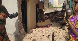 Mother and 9-day-old baby die as building collapses after overhead water tank fell off in Ondo