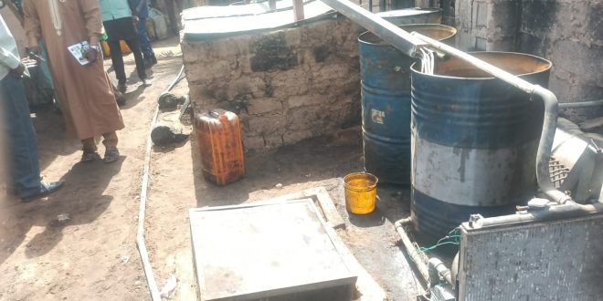 NSCDC uncovers illegal refinery in Gombe