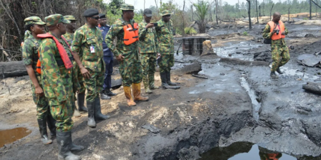Nigerian Air Force destroys 6 illegal oil refining sites in Rivers State
