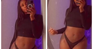 Nigerian transgender, Jay Boogie shows off his body after