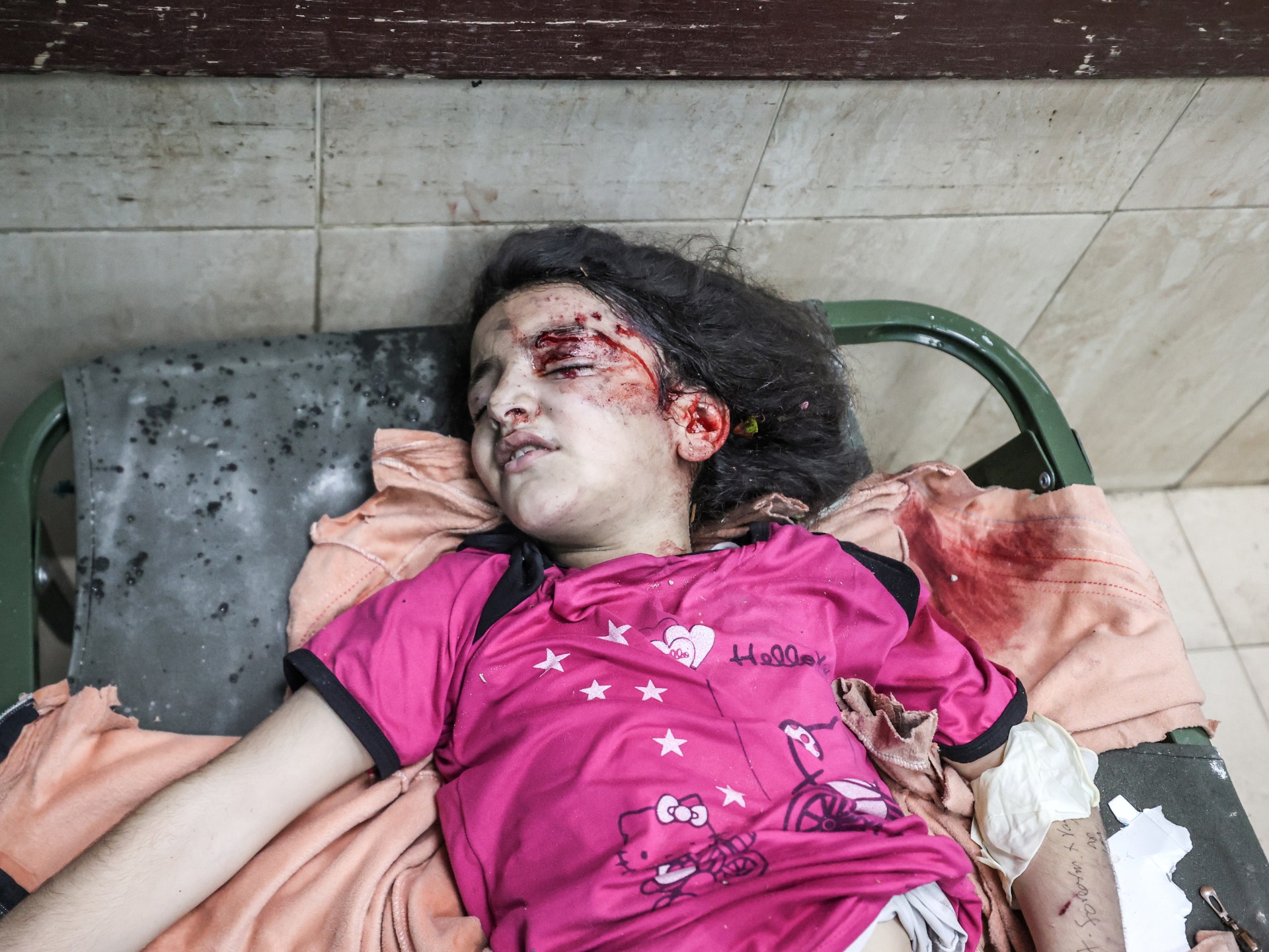 Photos: No end to suffering of Gaza children as Israeli attacks rage on