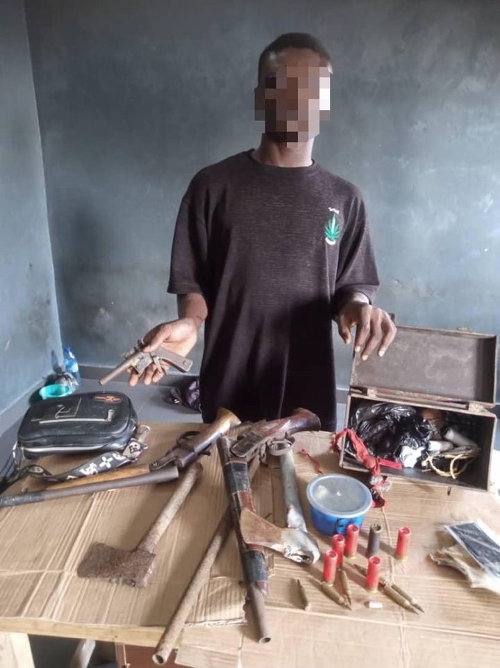 Police arrest suspected cultist "Small Mercy" in Lagos