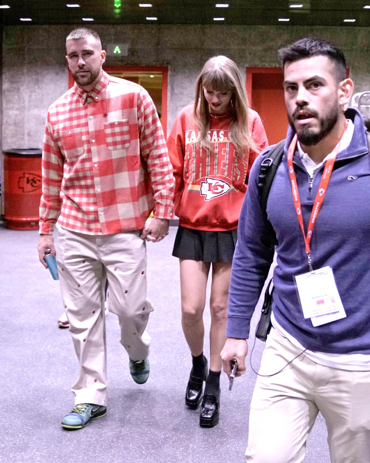 Singer, Taylor Swift opens up on her relationship with NFL star�Travis�Kelce; says they were already a couple before she attended her first NFL game