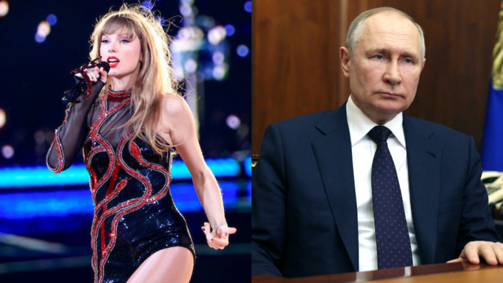 Singer  Taylor Swift shortlisted with Russian president Vladimir Putin for Time Person�of�the�Year