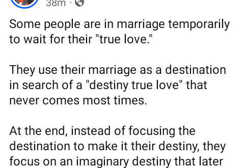 Some people are in marriage temporarily to wait for their ?true love" - Nigerian activist, Israel Joe says