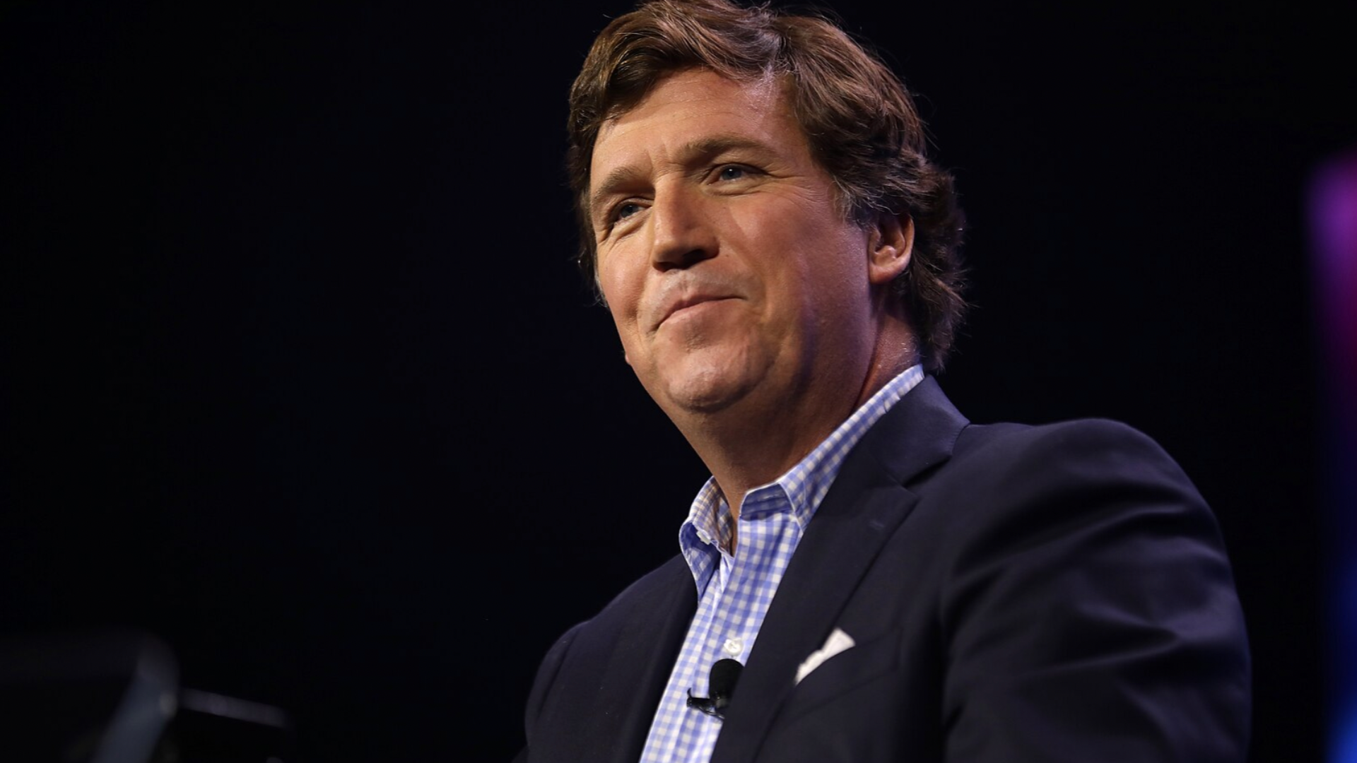 Tucker Carlson Network Parks Billboard Trucks At Major News Outlets Proclaiming 'Corporate Media Is Dead'