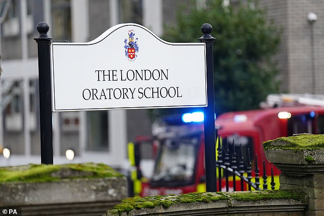 Update:  Boy, 16, is charged with arson after blaze at prestigious Catholic school