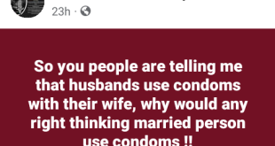 Why would any right thinking married man use c0ndoms with his wife - Nigerian man asks