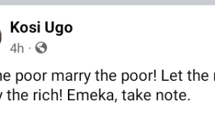You think God will not punish you for 600 years? - Nigerian man knocks men who make money and rush to marry girls from