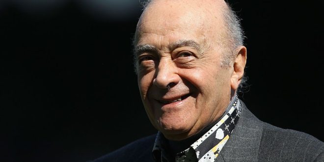 Fulham chairman Mohamed Al Fayed ahead of the Barclays Premier League match between Fulham and Wolverhampton Wanderers at Craven Cottage on April 17, 2010 in London, England.