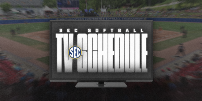 2024 SEC Softball television schedule announced