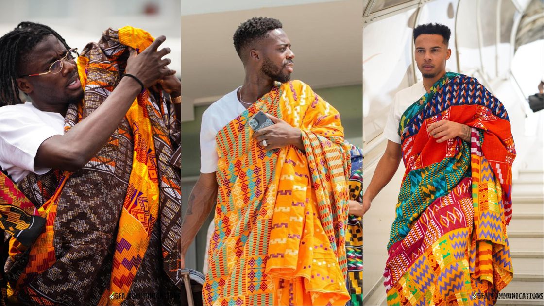 Black Stars of Ghana outshine Super Eagles with Kente AFCON arrival in Côte d'Ivoire