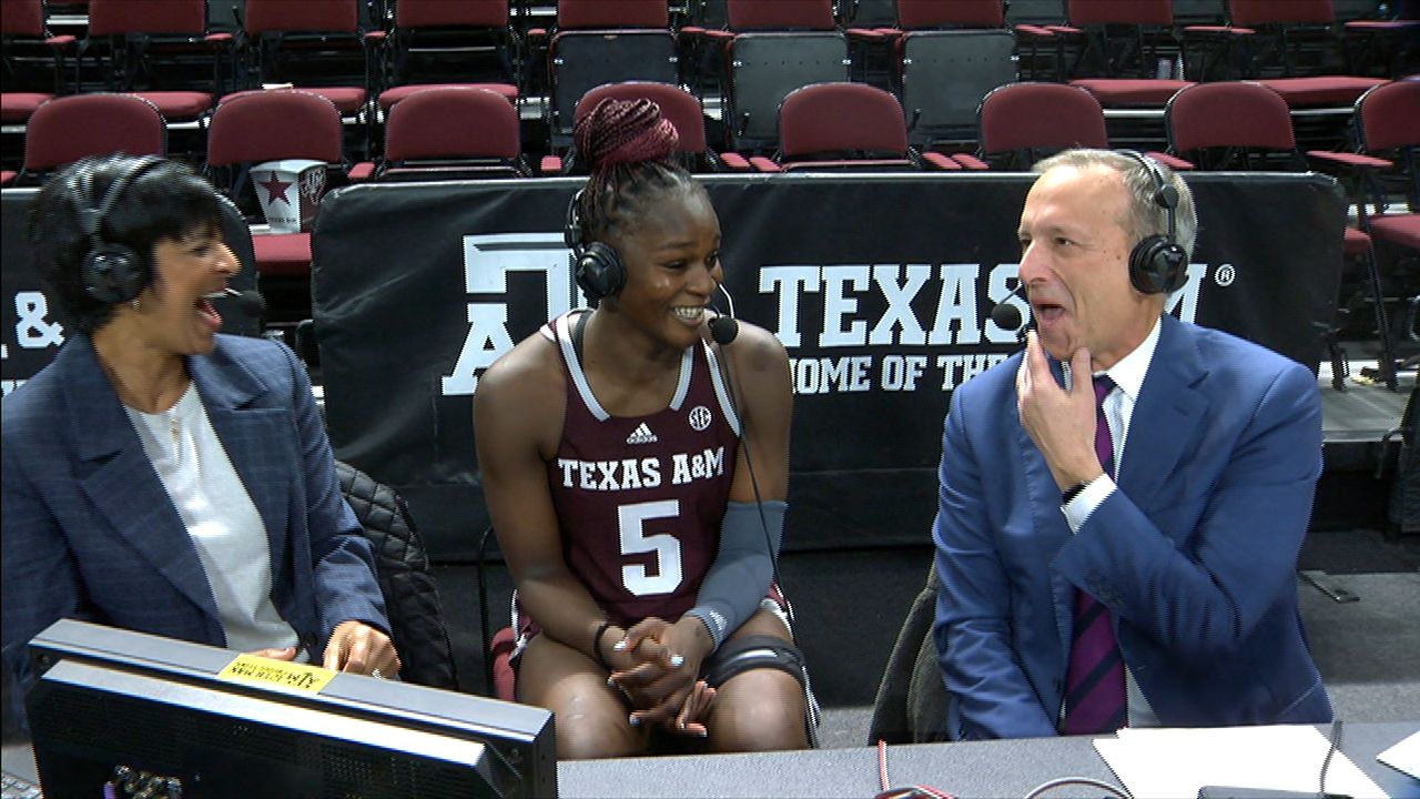 Coulibaly says Aggies didn't want to lose on home court - ESPN Video