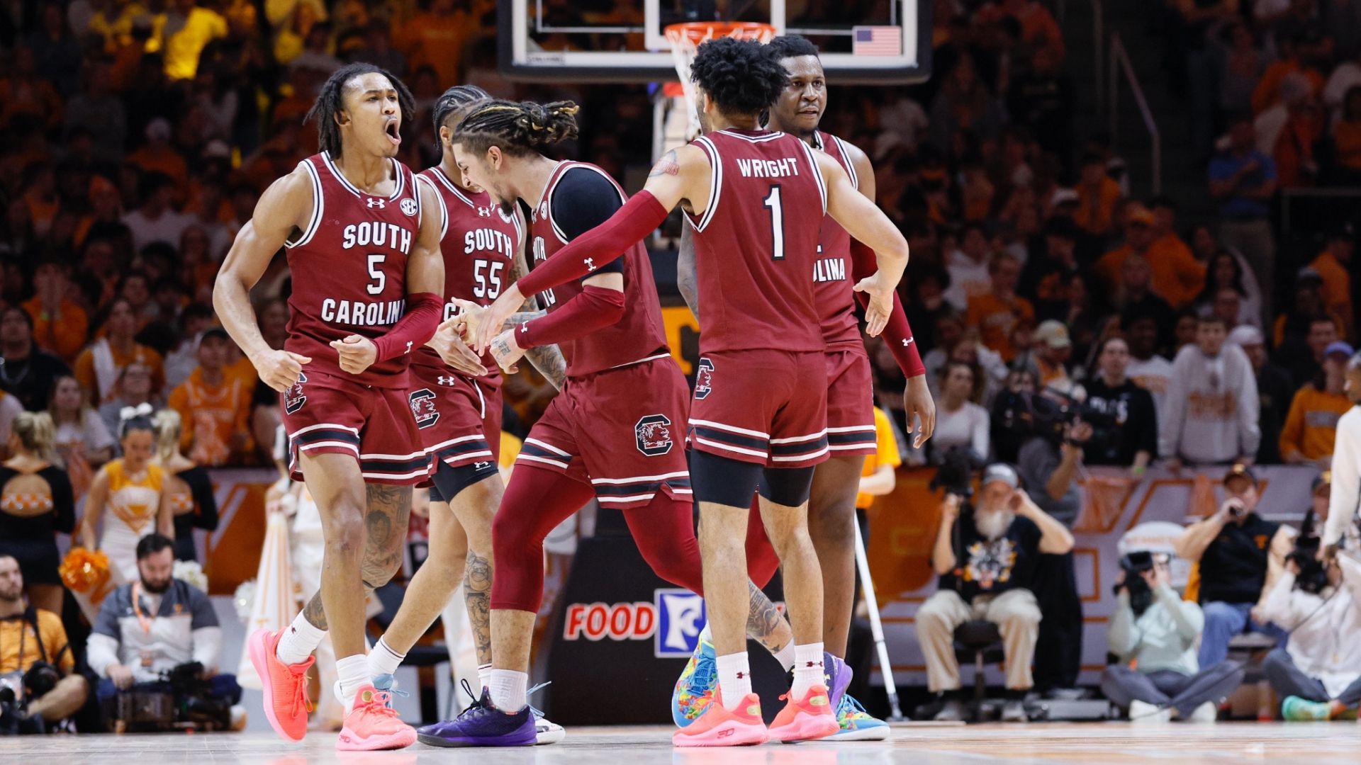 Gamecocks upset UT for first top-5 road win since 1997