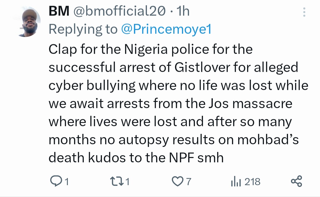 "Gistlover is not run by an individual but by a syndicate" Police PRO Adejobi clears the air after 3 people accused of running the blog were arrested