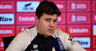 COBHAM, ENGLAND - JANUARY 5: Head Coach Mauricio Pochettino of Chelsea attends a press conference at Chelsea Training Ground on January 5, 2024 in Cobham, England. (Photo by Darren Walsh/Chelsea FC via Getty Images)