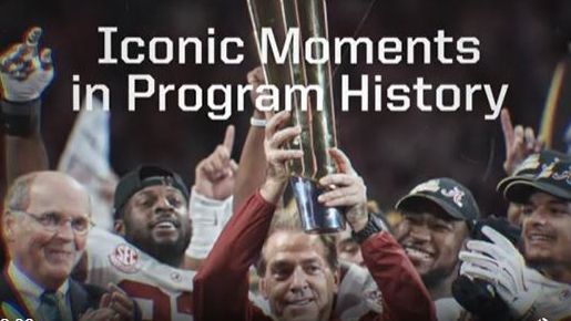 Iconic moments in Alabama's storied program history - ESPN Video