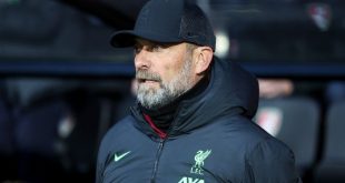 Liverpool manager Jurgen Klopp watches on from the touchline as the Reds beat Bournemouth