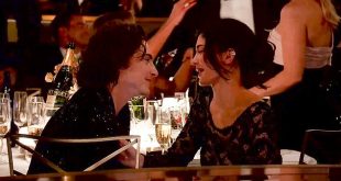 Kylie Jenner kisses boyfriend Timothee Chalamet at 2024  Golden Globes (Photos)