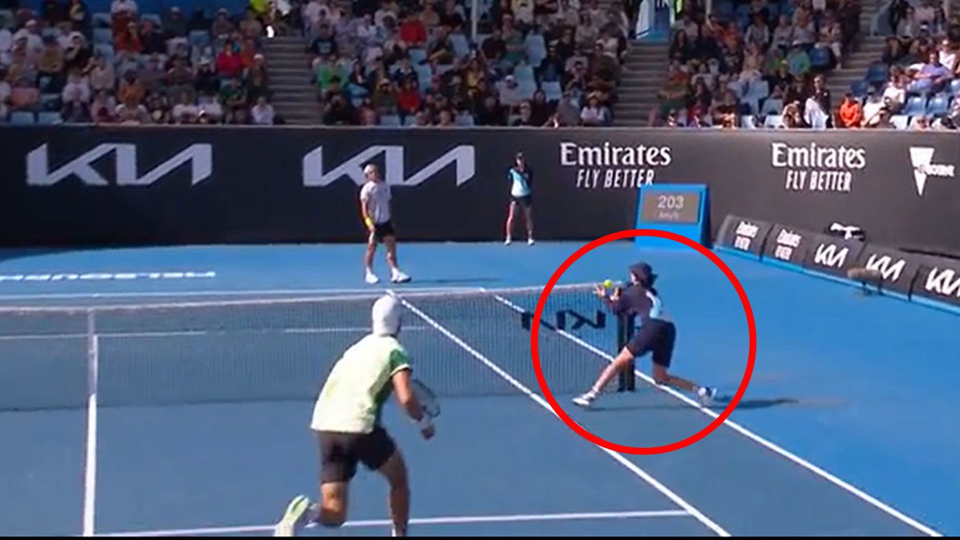 LIVE: Russian explodes over ballkid's horror blunder