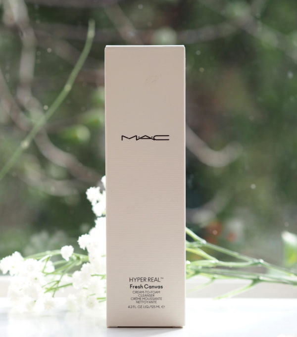 MAC Hyper Real Fresh Canvas Cream-to-Foam Cleanser Review | British Beauty Blogger