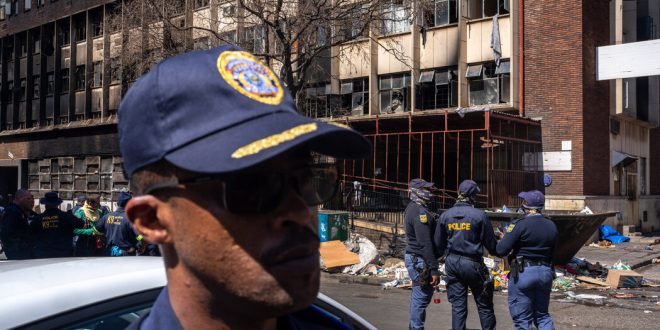 Man Arrested on 77 Counts of Murder in Johannesburg Building Fire