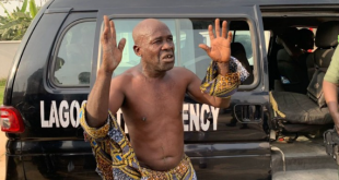 Man arrested for attacking Lagos State building officials with charms