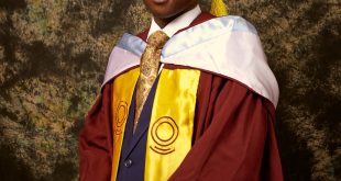 Man celebrates as he emerges UNILAG?s best graduating student with a CGPA of 5.0