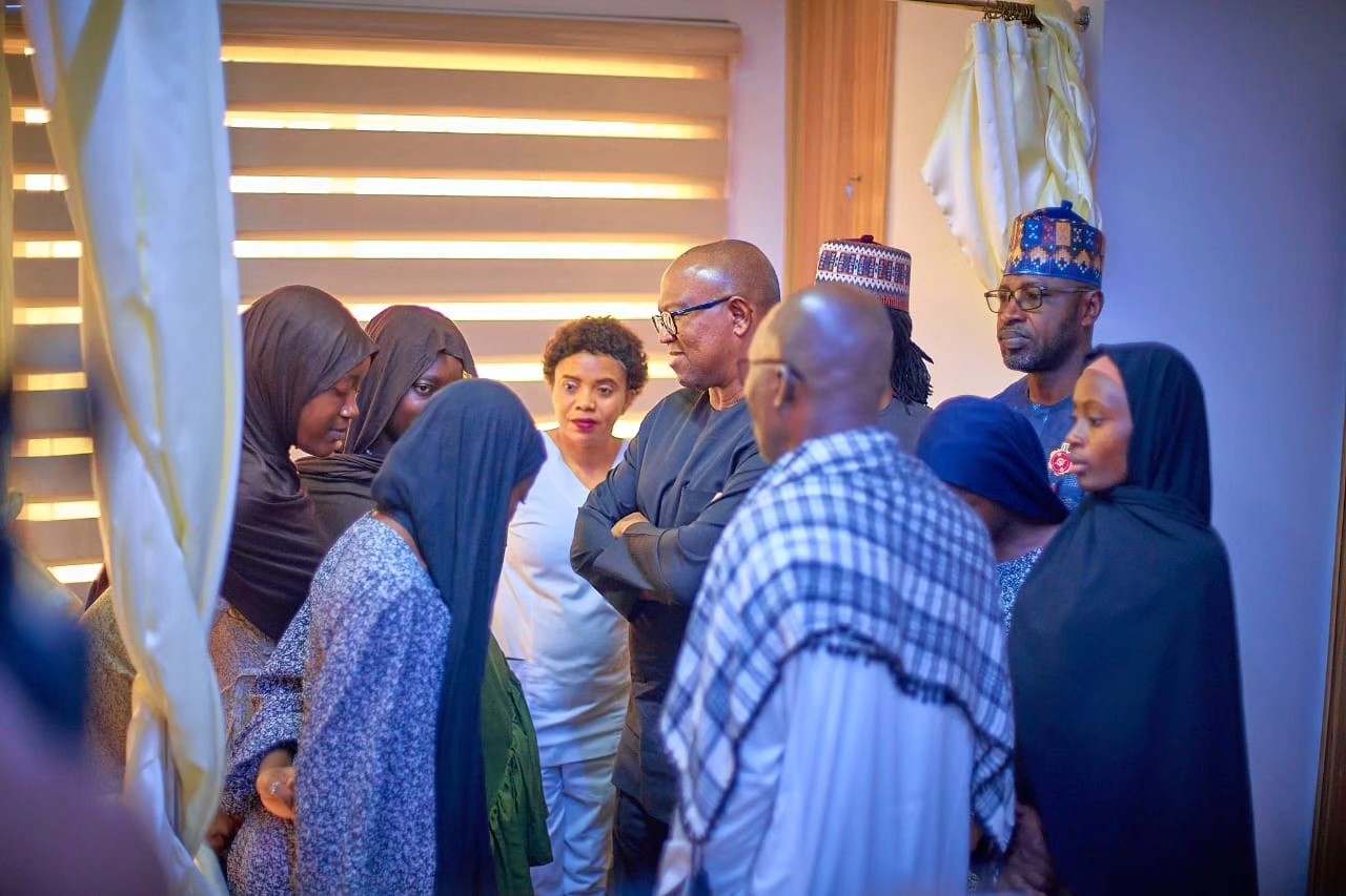 Peter Obi visits Nabeeha?s family in Abuja (photos)