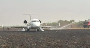 Private jets with VIPs onboard crash-lands in Ibadan airport