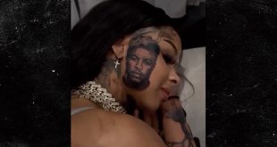 Rapper Chrisean Rock tattoos baby daddy Blueface